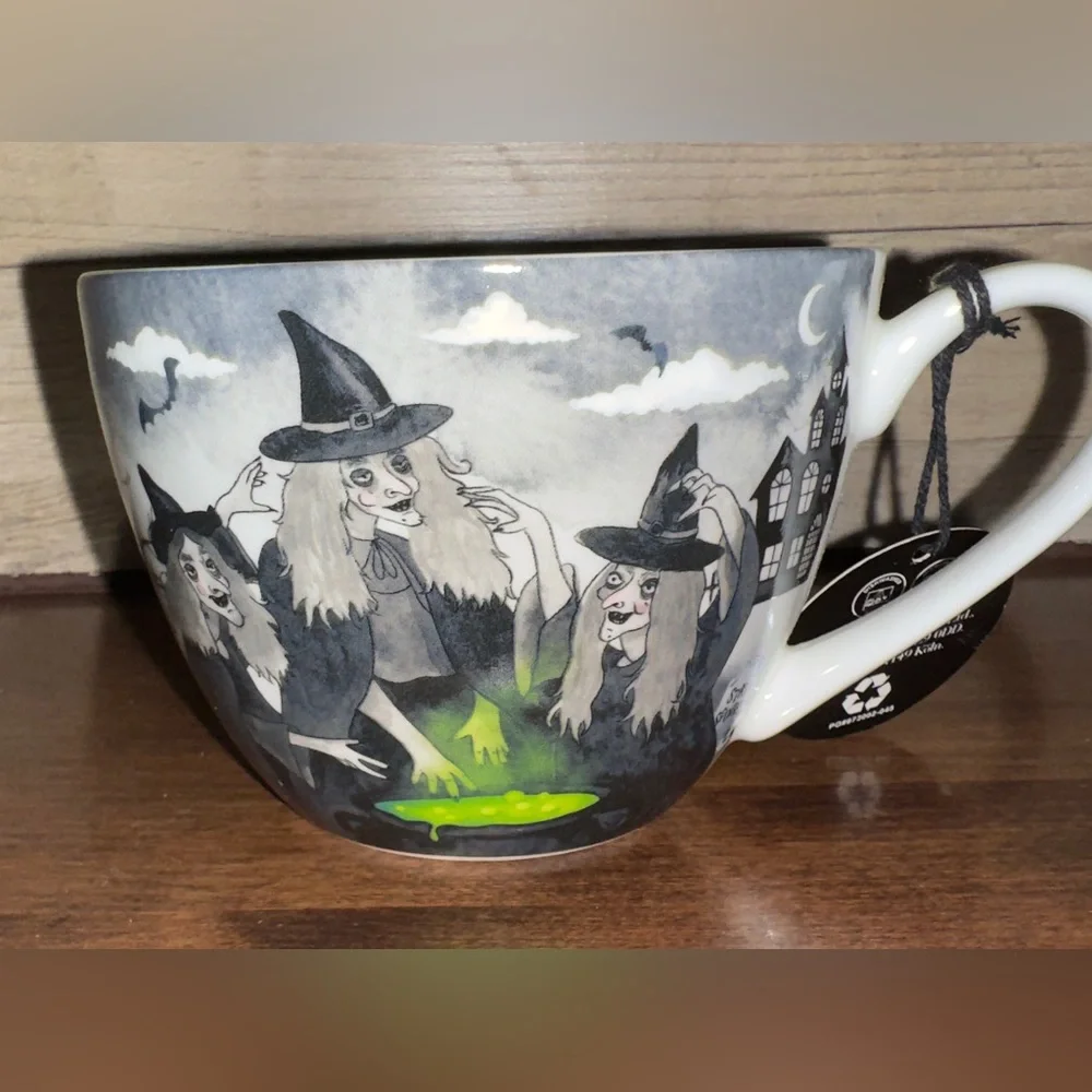 SUPER CUTE ๐ฅฐ PORTOBELLO BY DESIGN HALLOWEEN WICKED WITCHES ๐งโโ๏ธ COFFEE MUG - Picture 5 of 17